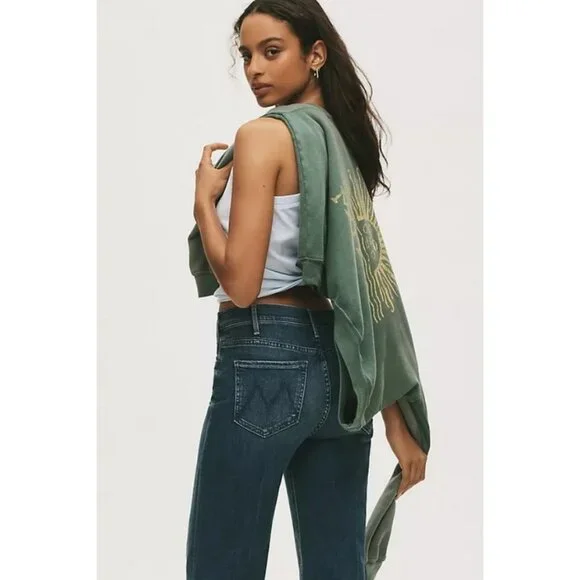 💕MOTHER💕 The Hustler Roller Sneak Jeans ~ Easy Does It 30 NWOT